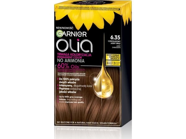 GARNIER Olia Hair dye No. 6.35 Light Chocolate