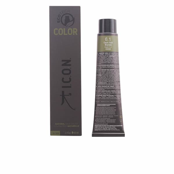 Väriaine ei sisällä ammoniakkia Ecotech Color I.c.o.n. Nº 9.0-rubio muy claro Nº 8.0-rubio claro 60 ml - 6.3 - dark golden blonde 60 ml