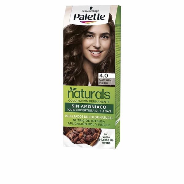 Pysyvä väriaine Palette Natural Schwarzkopf - 5.0 - light chestnut
