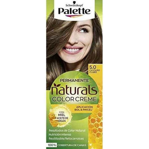 Pysyvä väriaine Palette Natural Schwarzkopf - 5.0 - light chestnut