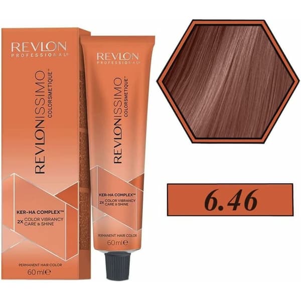 Pysyvä väriaine Revlon Revlonissimo Colorsmetique Nº 6,46 60 ml