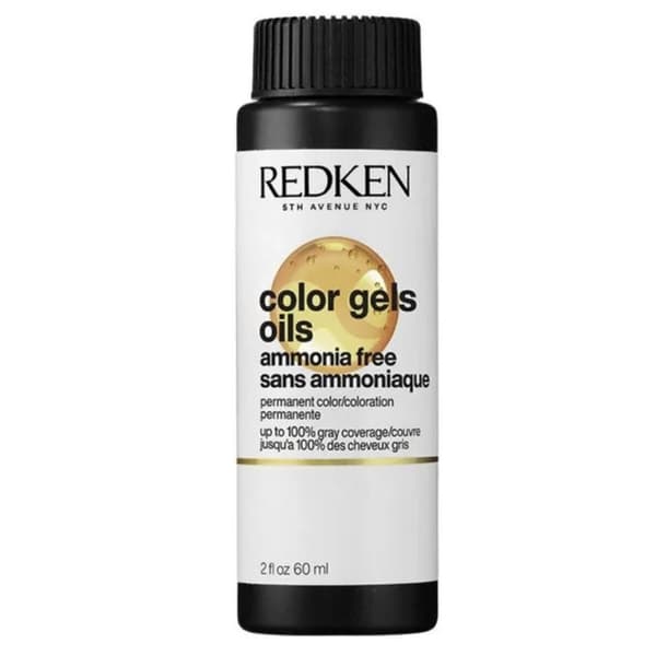 Pysyvä väriaine Redken Color Gel Oils Ab 3 x 60 ml Nº 04AB - 4.1 (3 osaa)