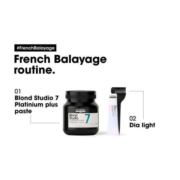 L'Oréal Professionnel Blond Studio 7 Platinum Paste 500ml - Professionell Blekning