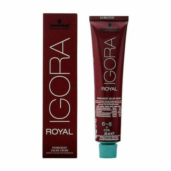 Permanent Hårfarge Igora Royal Schwarzkopf 1047 6-6 Nº 6-6 Nº 9.0-rubio muy claro Nº 8.0-rubio claro 60 ml