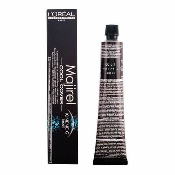 Permanent färg Majirel Cool-Cover L'Oreal Professionnel Paris 0000017693 Blond Foncé Cendré 50 ml
