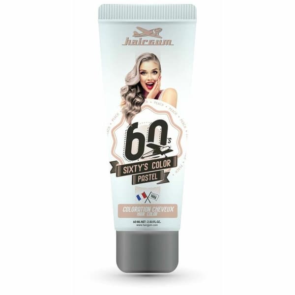 Semipermanent hårfärg Hairgum Sixty's Color Persika (60 ml)