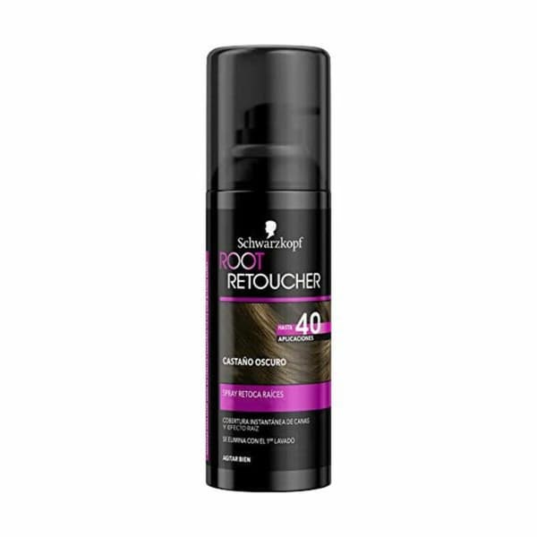 Hårrotsåterställande sprej Root Retoucher Syoss 2143935 Mörkbrunt 120 ml