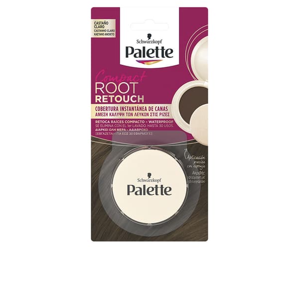 ROOT RETOUCH COMPACT retouches roots #light brown 3 gr