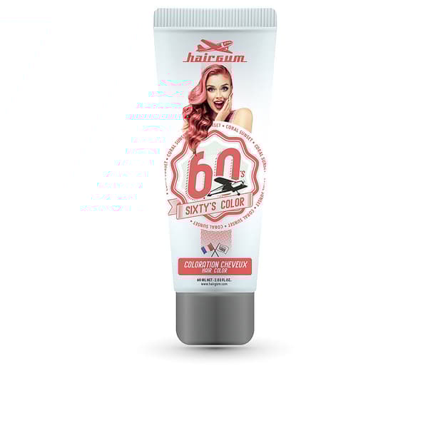 SIXTY'S COLOR hair color #coroal sunset