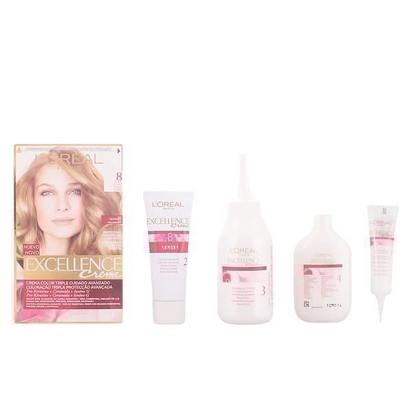 EXCELLENCE Creme dye #8-light blonde 192 ml