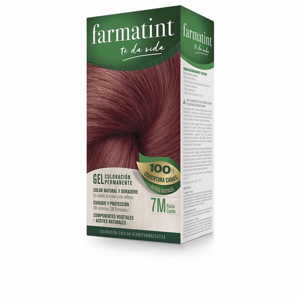 FARMATINT GEL permanent coloring #7m-mahogany blonde 5 units