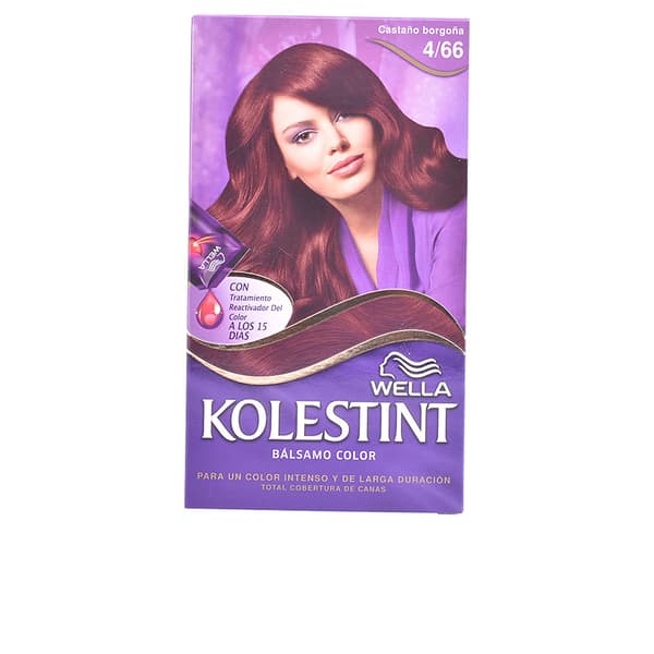 KOLESTINT balm dye color #4.66 burgundy chestnut 1 u