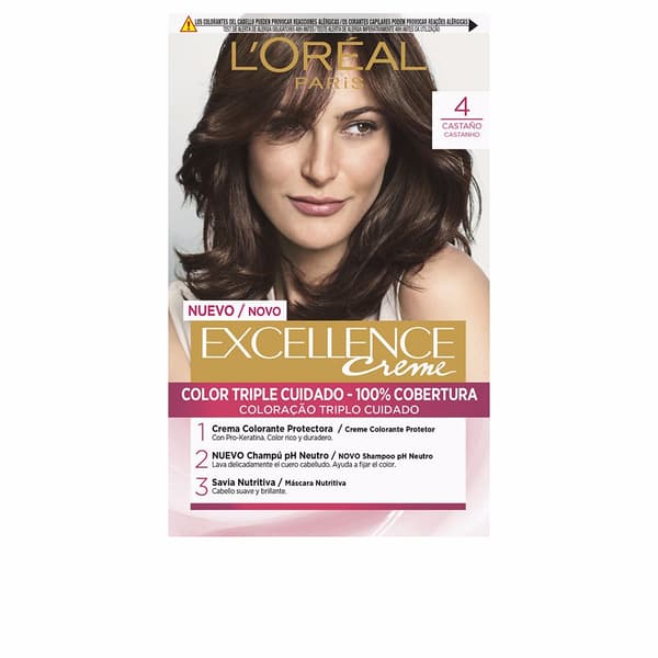 EXCELLENCE Creme dye #4-brown 192 ml