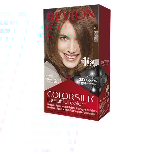 COLORSILK dye #51-light brown 1 u