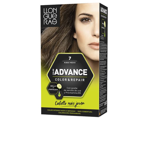 COLOR ADVANCE #7-medium blonde 1 u