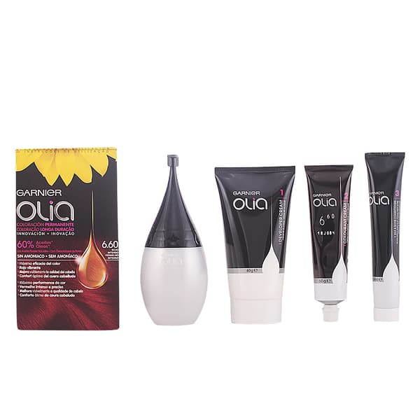 OLIA Permanent Color #6.60 Intense Red set