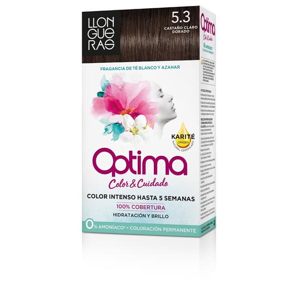 OPTIMA hair color #5.3-golden brown 1 u