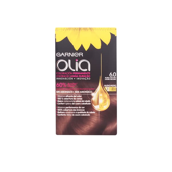 OLIA Permanent Color #6.0 Dark Blonde set