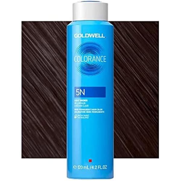 Goldwell Colorance burk 5N hårfärgningsmedel 120 ml - Brun - Ammoniakfri - Färgat eller markerat hår