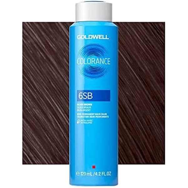 Hårfärgning - GOLDWELL - Colorance 6SB Silver Brown - Ammoniakfri - För färgat eller markerat hår