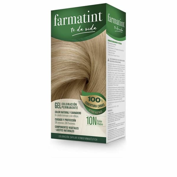 Pysyvä väriaine Farmatint 10n-Rubio Platino Geeli