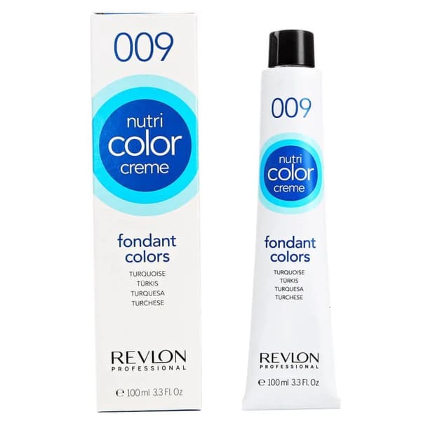 Revlon Professional Nutri Color Creme 100ml 009 Turqouise - Pigment Inpackning