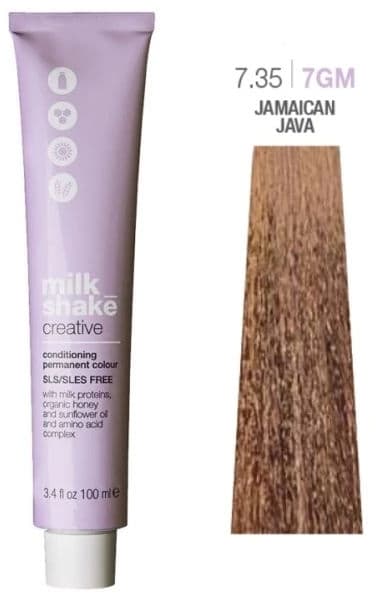 Milk_Shake® Creative Permanent Hårfärg 7.35 Jamaican Java 100 ml