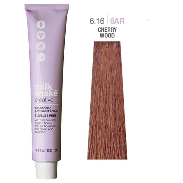 Milk_Shake® Creative Permanent Hårfärg 6.16 Cherry Wood 100 ml