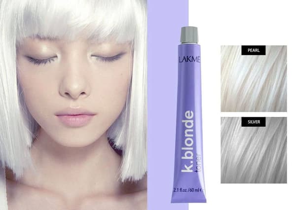Lakme® K.Blonde Toner Silver Permanent Hårfärg 60ml