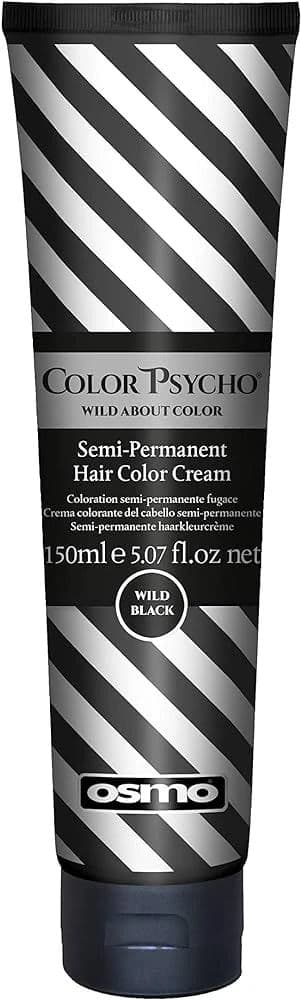 Osmo® Color Psycho semi-permanent hårfarve creme Wild Black 150 ml