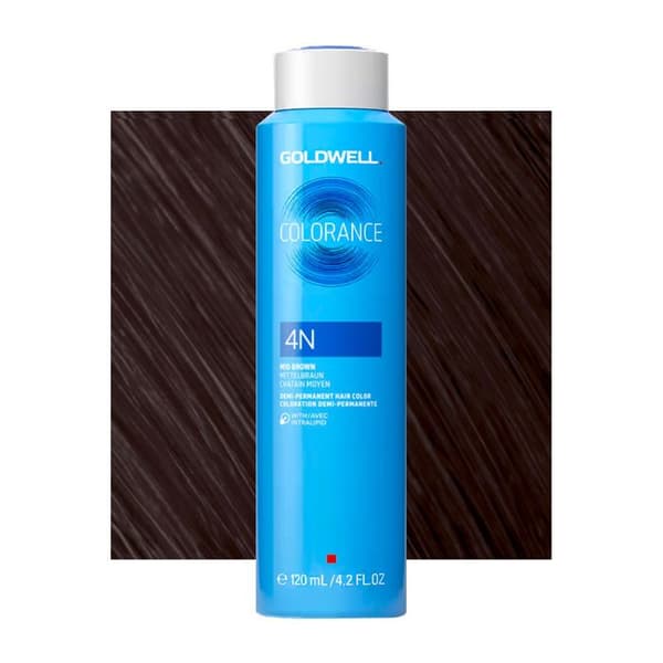 4N Natural Medium Brown Goldwell Colorance Naturals Burk 120ml