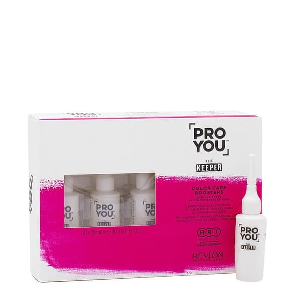 Revlon Pro You The Keeper Booster-flaskor för färgat hår 10x15ml