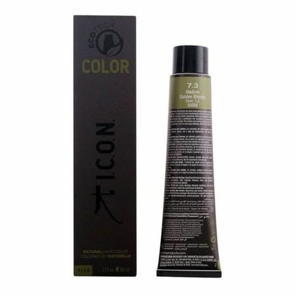 Permanent färg Ecotech Color I.c.o.n. Ecotech Color Nº 9.0-rubio muy claro Nº 8.0-rubio claro 60 ml