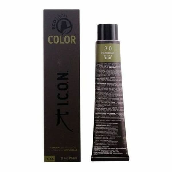 Permanent färg Ecotech Color I.c.o.n. Ecotech Color Nº 9.0-rubio muy claro 60 ml