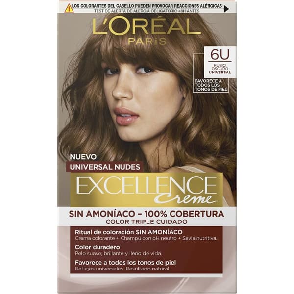 Permanent färg L'Oreal Make Up Excellence Mörkblond