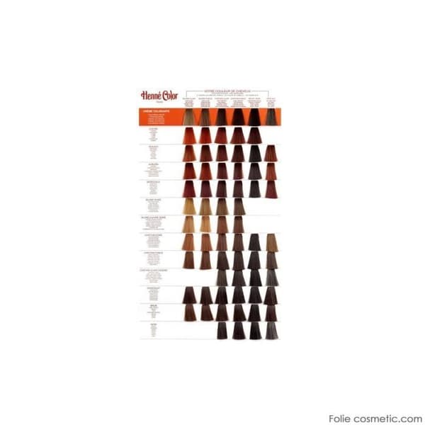 Henné Color - Light Ash Brown Coloring Cream - 90ml