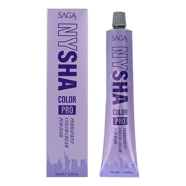 Permanent Farve Saga Nysha Color Pro Nº 1.10 (100 ml)