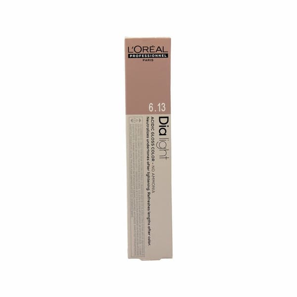Farve uden Ammoniak L'Oreal Professionnel Paris Dia Light Nº 6.13 (50 ml)