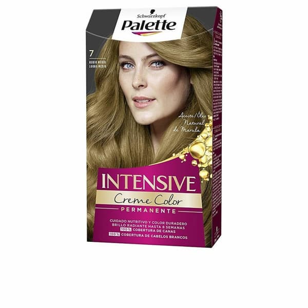 Permanent färg Palette Intensive Schwarzkopf Nº 7 Mellanblont
