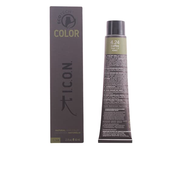 I.C.O.N. ECOTECH COLOR natural color #4.24 coffee