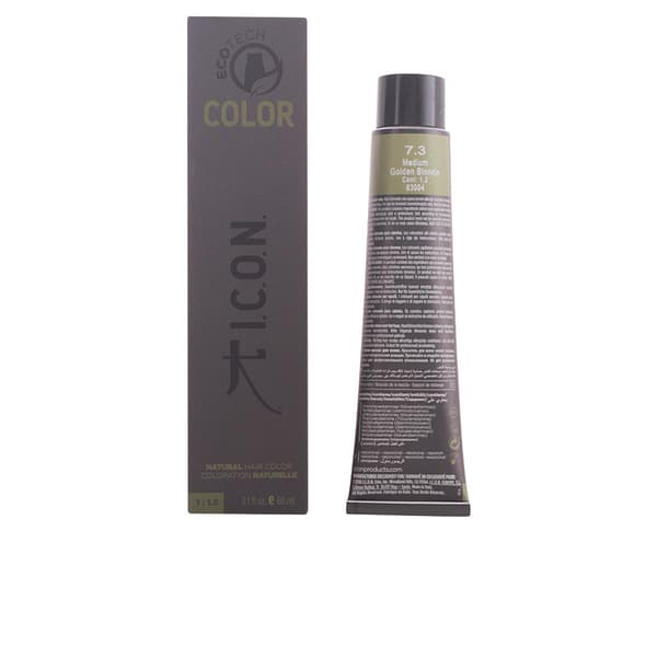 I.C.O.N. ECOTECH COLOR natural color #7.3 medium golden blonde