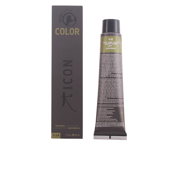 I.C.O.N. ECOTECH COLOR #9.43 very light copper golden blonde