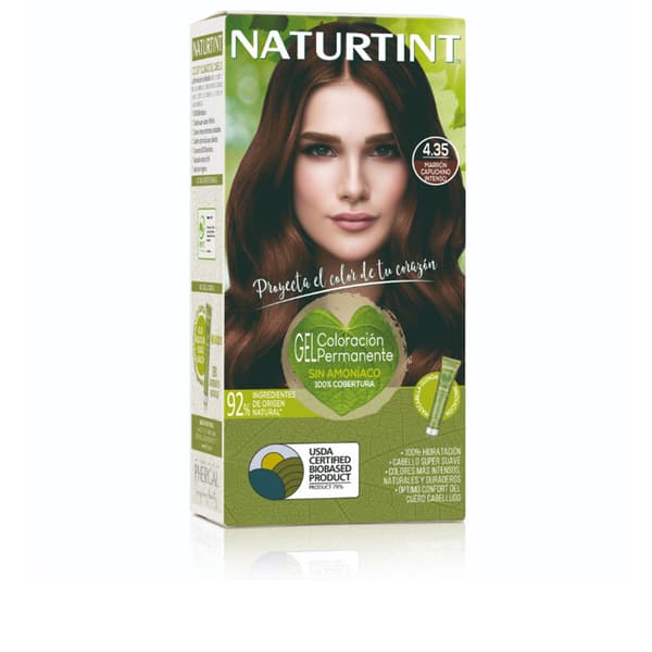 NATURTINT #4.35 intense cappuccino brown 170 ml