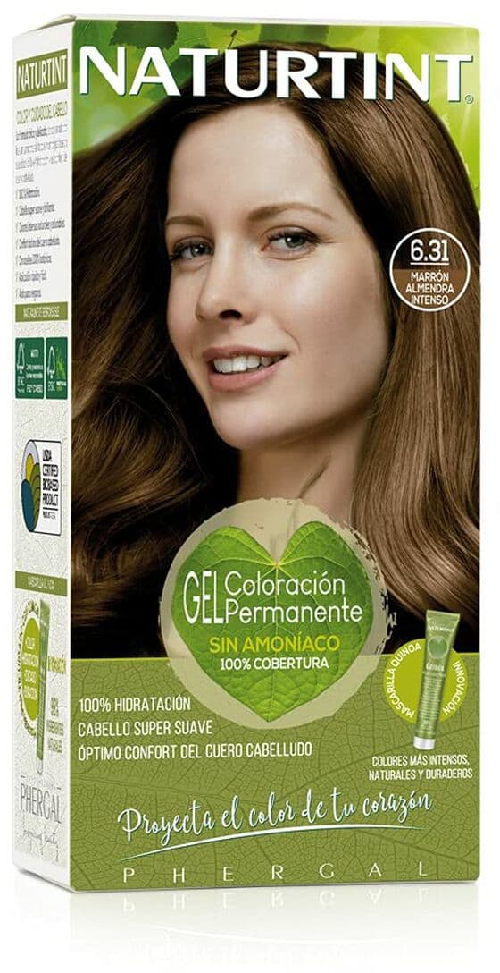 Permanent Dye Naturtint Naturtint 6.31 marrón almendra intenso Ammonia-free (170 ml)