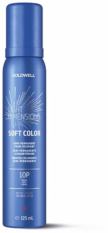 Lightdimensions soft color semi-permanent foam colorant #10-pearl Goldwell