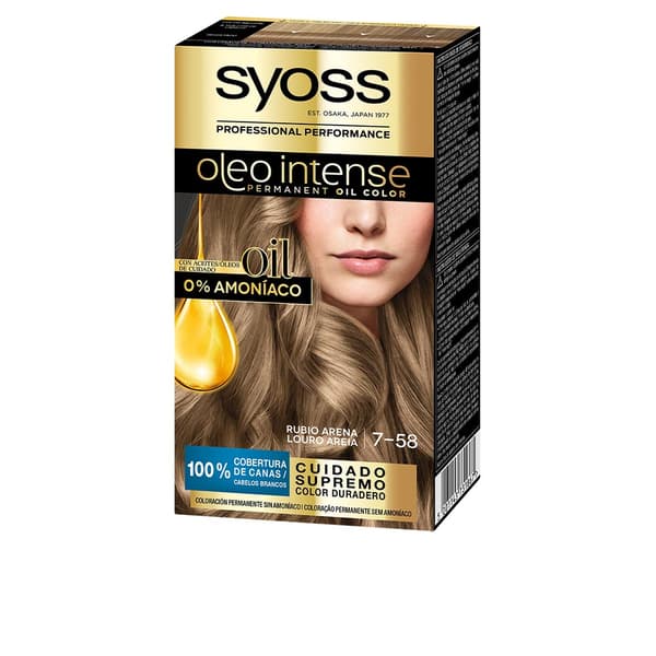 SYOSS OLEO INTENSE ammonia-free dye #7.58-sandy blonde 5 pcs.