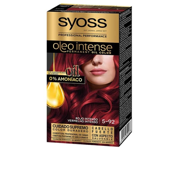 SYOSS OLEO INTENSE ammonia-free dye #5.92-intense red 5 pcs.