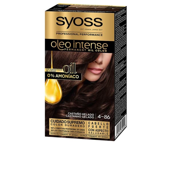 SYOSS OLEO INTENSE ammonia free dye #4.86-ice brown 5 pcs.