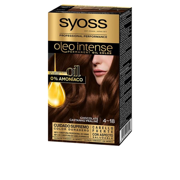 SYOSS OLEO INTENSE ammonia-free dye #4.18-chocolate 5 pcs.
