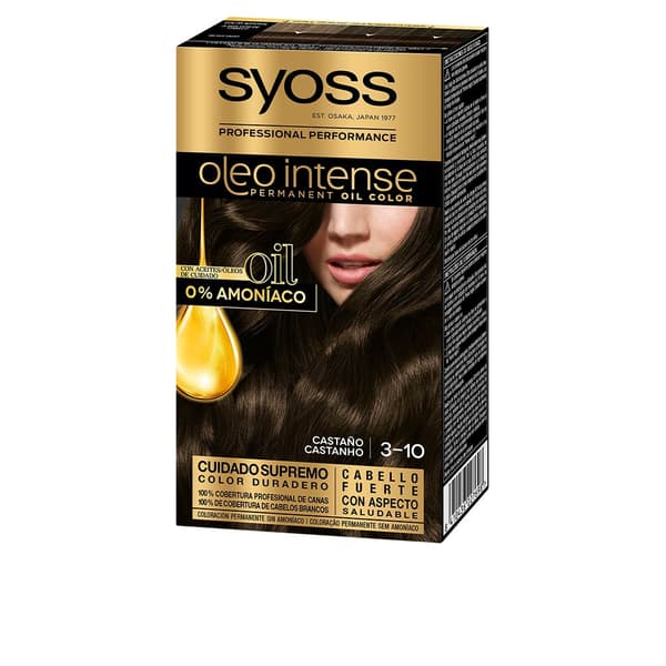 SYOSS OLEO INTENSE ammonia-free dye #3.10-chestnut 5 pcs.